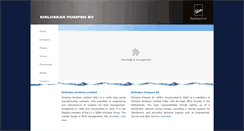 Desktop Screenshot of kirloskar.eu